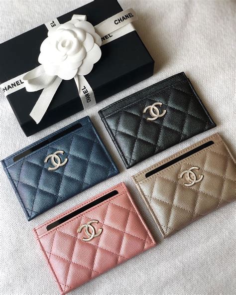 chanel card holder made in spain|Chanel Wallets & Card Holders .